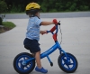 Boy on Mini Glider
