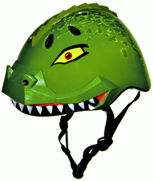 Raskullz Dinosaur helmet, color: Radgon Green