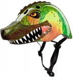 Raskullz Dinosaur helmet, color: T-Rad Rex Green